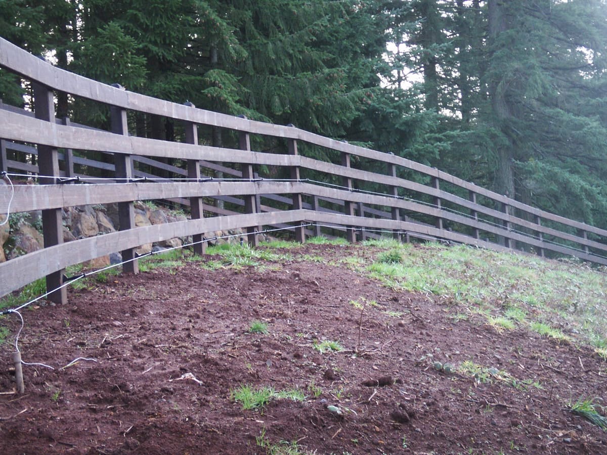 Wooden Farm Fence Designs Pacific Fence and Wire