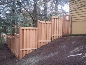 Wooden Fence Installation at its best!